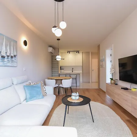 Beachfront With Private Garage And Amazing Balcony With Seaview Apartment