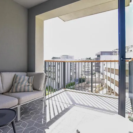 Beachfront With Private Garage And Amazing Balcony With Seaview Apartment *