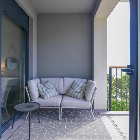 Beachfront With Private Garage And Amazing Balcony With Seaview Apartment Split